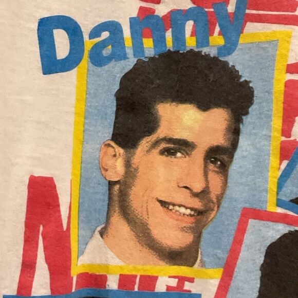 Vintage 1990 New Kids on the Block Tour T-Shirt. Size Large - Picture 2 of 9
